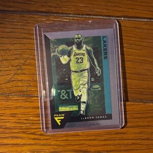 Lux LeBron James Card - Black and Teal